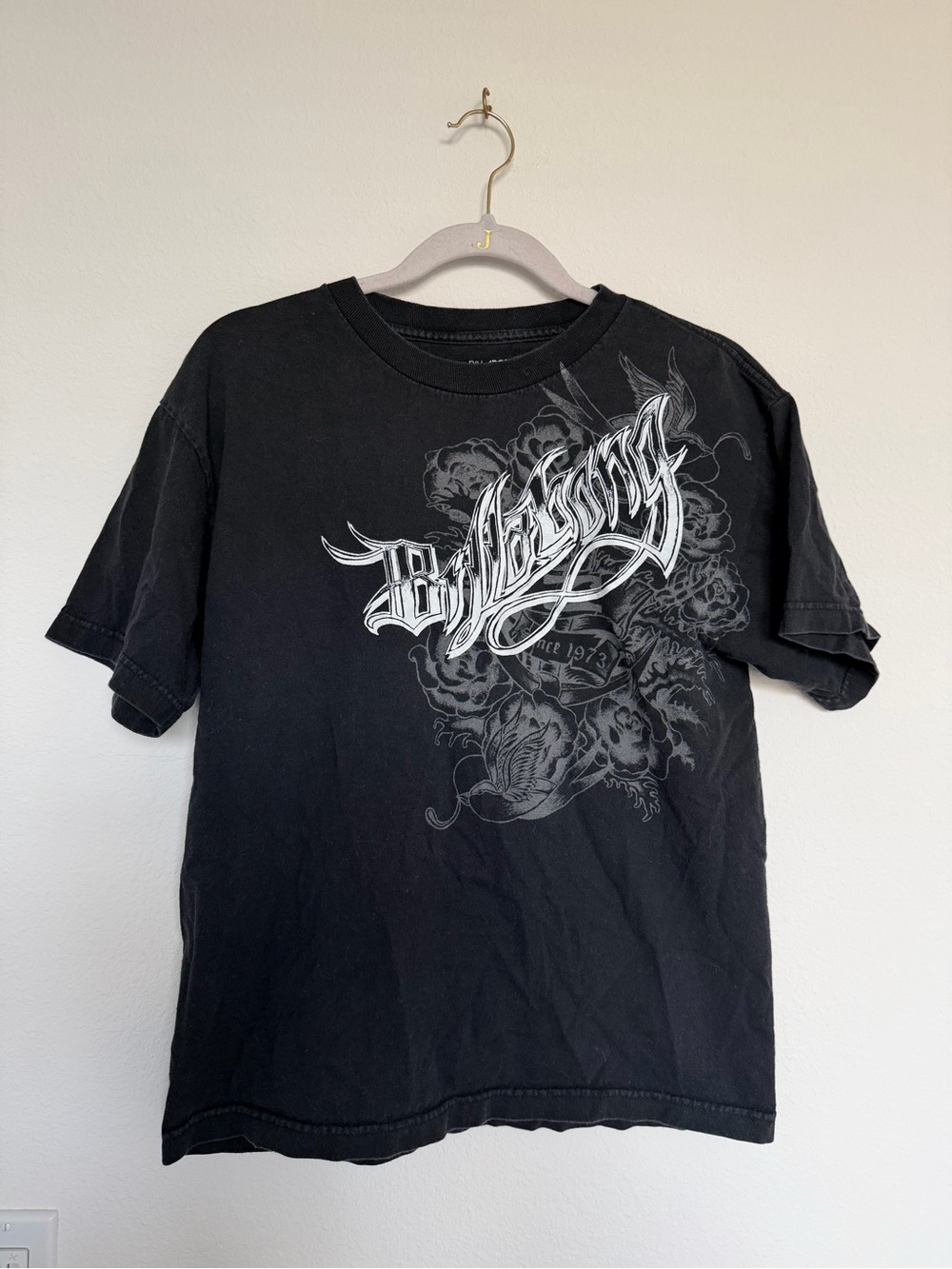 Billabong Vintage Y2K Black Graphic Tee